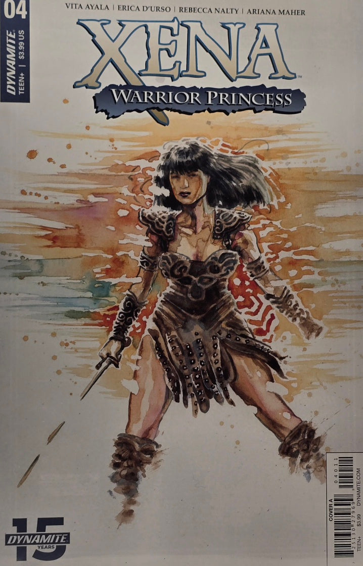 Xena: Warrior Princess #4 — Cover A (Ayala / D'Urso / Nalty / Maher — Dynamite)