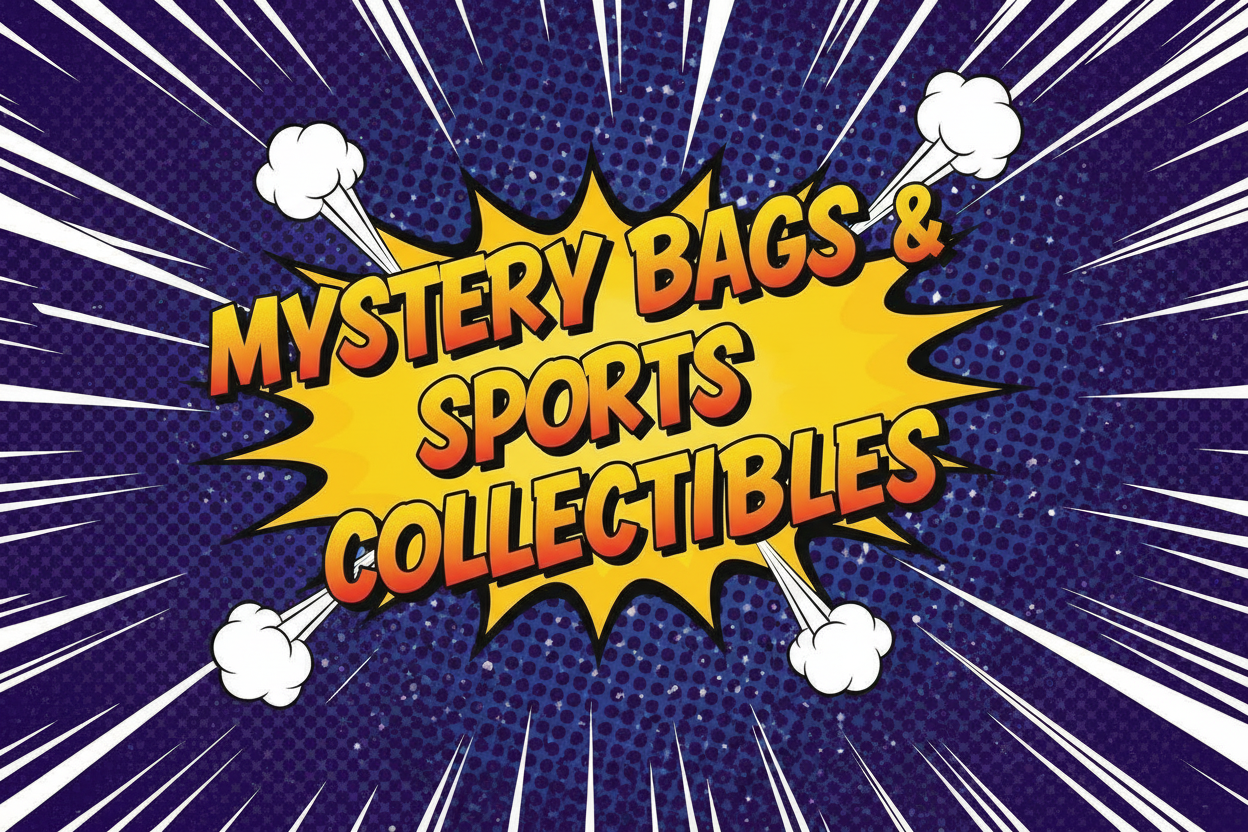 Mystery Bags & Sports Collectibles banner