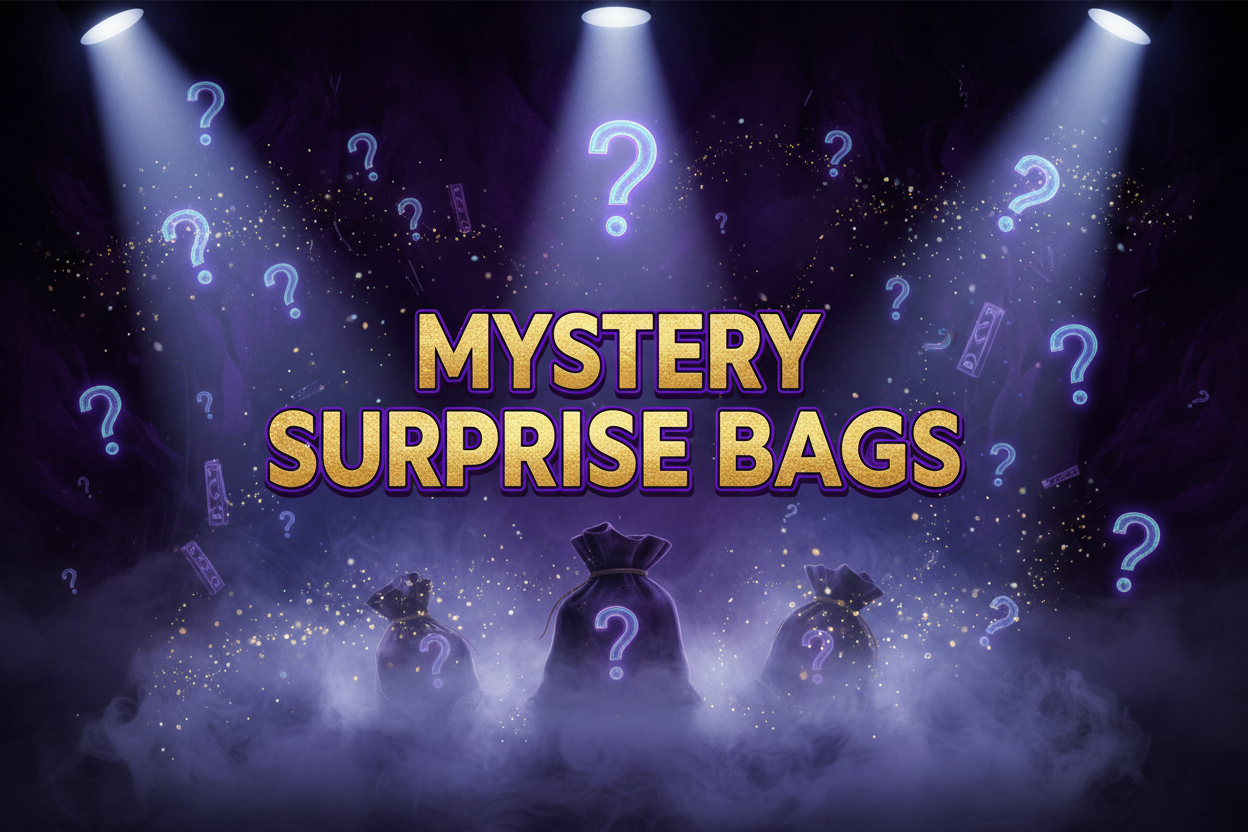 Mystery Surprise Bags Banner