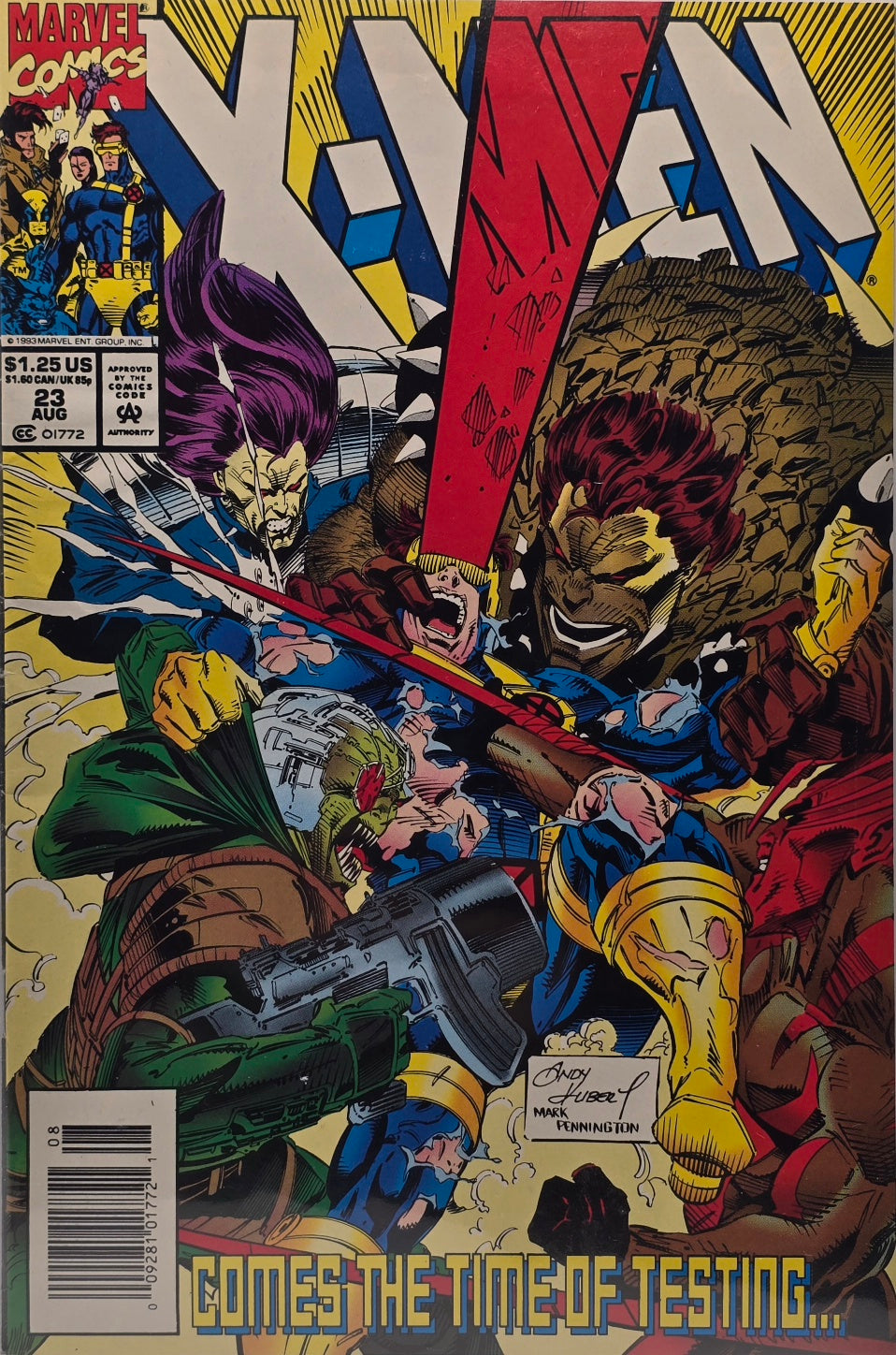 X-Men #23 — Comes the Time of Testing... (August 1993)
