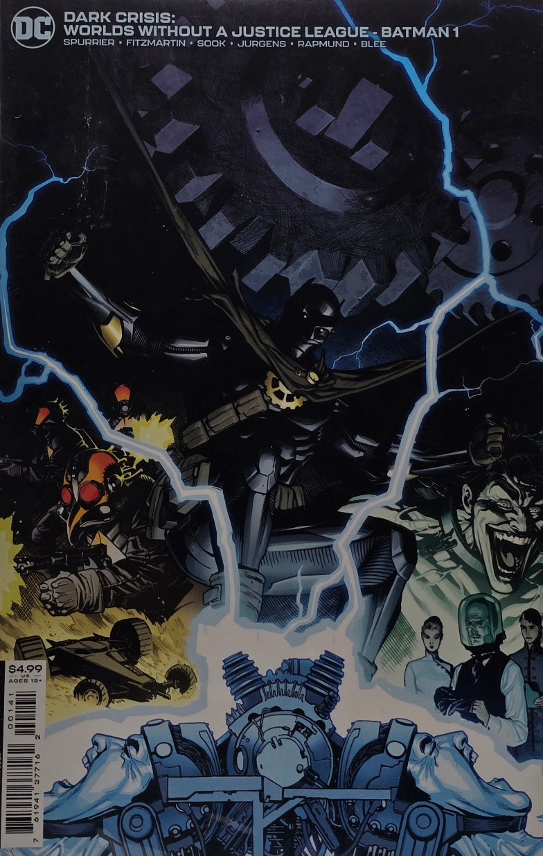 Dark Crisis: Worlds Without a Justice League — Batman #1 (Spurrier / Fitzmartin / Sook / Jurgens)