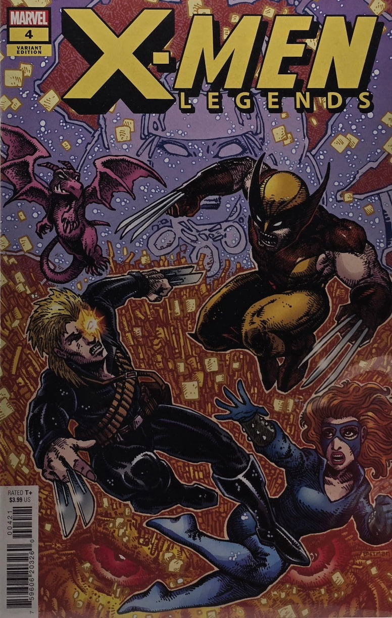 X-Men Legends #4 (Variant Edition — Wolverine & Lockheed)