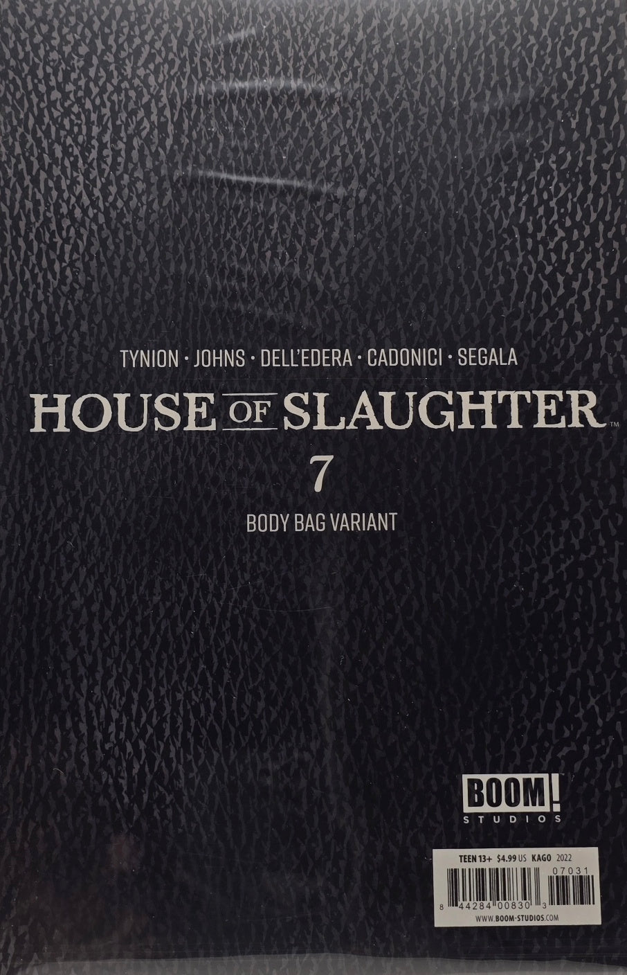 House of Slaughter #7 — Body Bag Variant