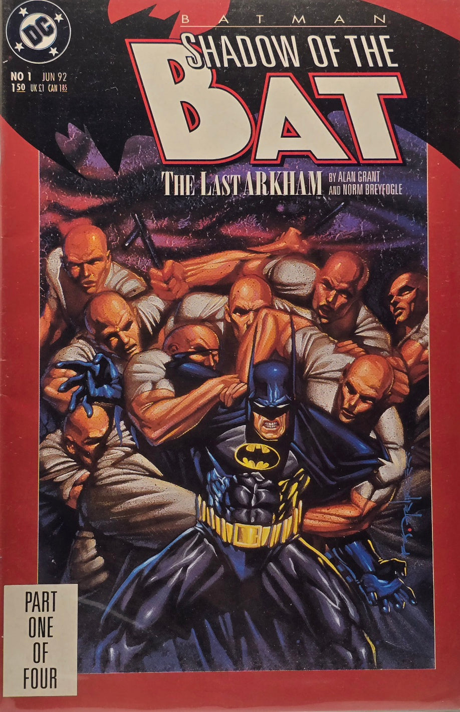 Batman: Shadow of the Bat #1 (Jun 1992) DC Comics — The Last Arkham