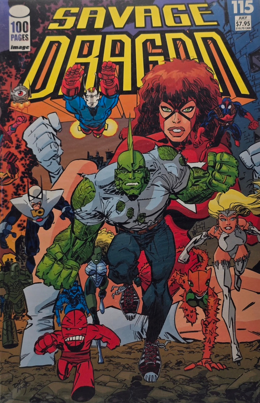 Savage Dragon #115 (Jul 2004) Image Comics — 100 Pages