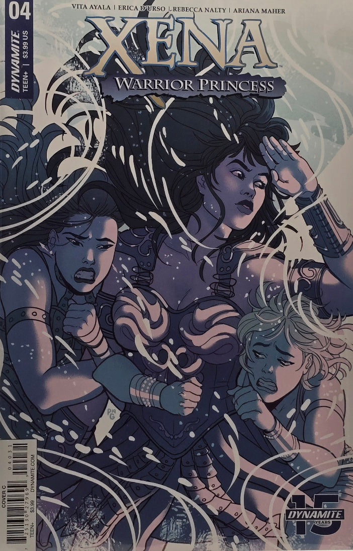 Xena: Warrior Princess #4 — Cover C (Ayala / D'Urso / Nalty / Maher — Dynamite)