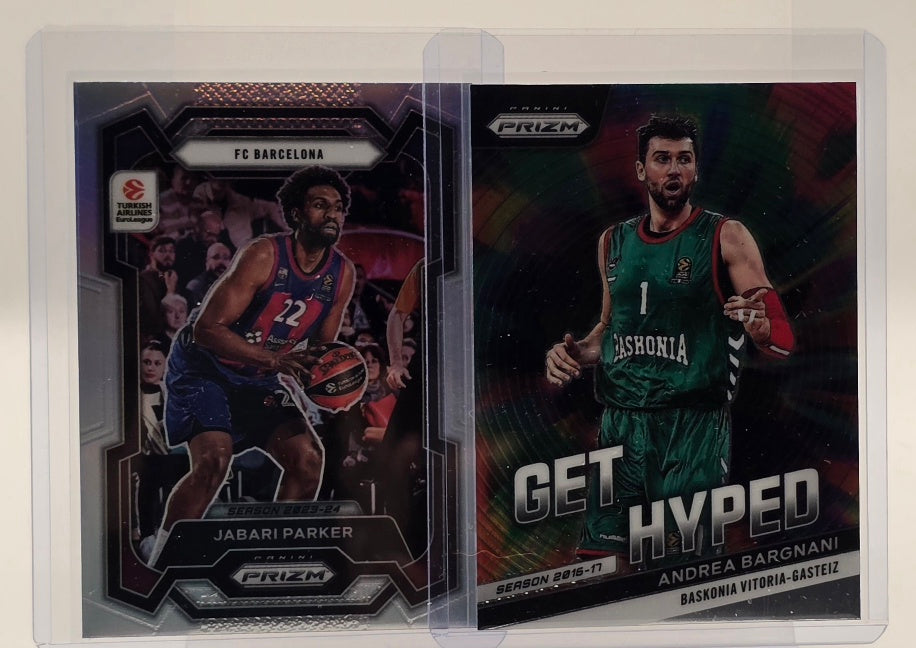 Basketball Cards Lot — Jabari Parker + Andrea Bargnani Panini Prizm EuroLeaguedo this