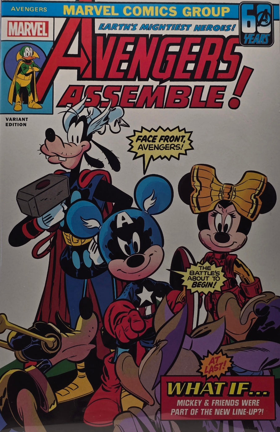 Avengers Assemble! — Mickey & Friends Disney Variant Edition (Avengers 60th Anniversary)