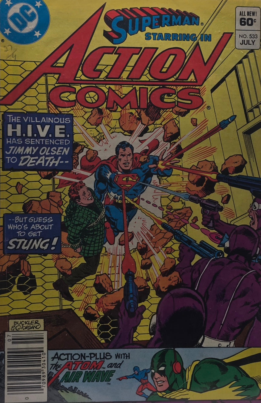 Action Comics #533 — "Superman Starring In" (DC Comics, July 1982) — Buckler & Giordano — Newsstand
