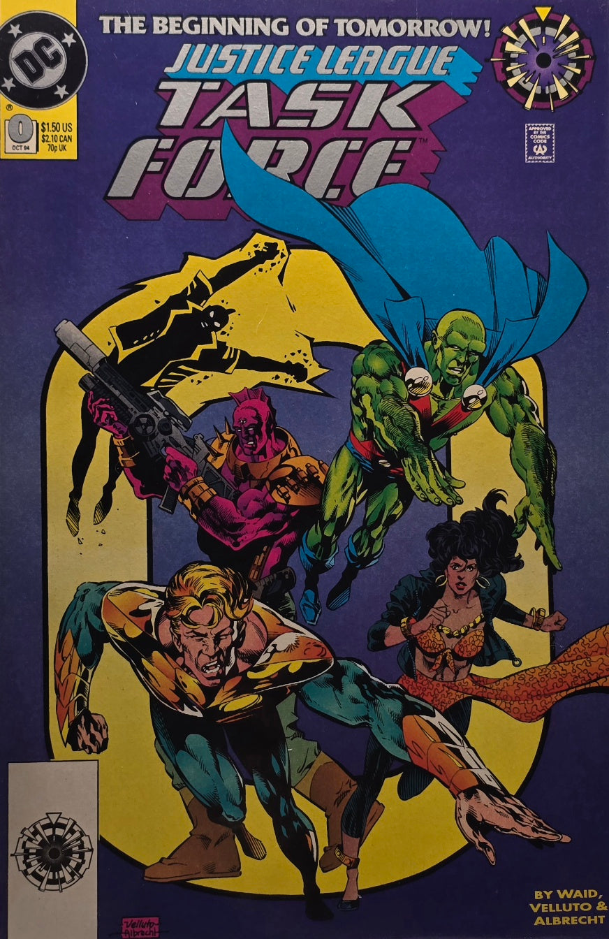 Justice League Task Force #0 — The Beginning of Tomorrow! (DC, October 1994)