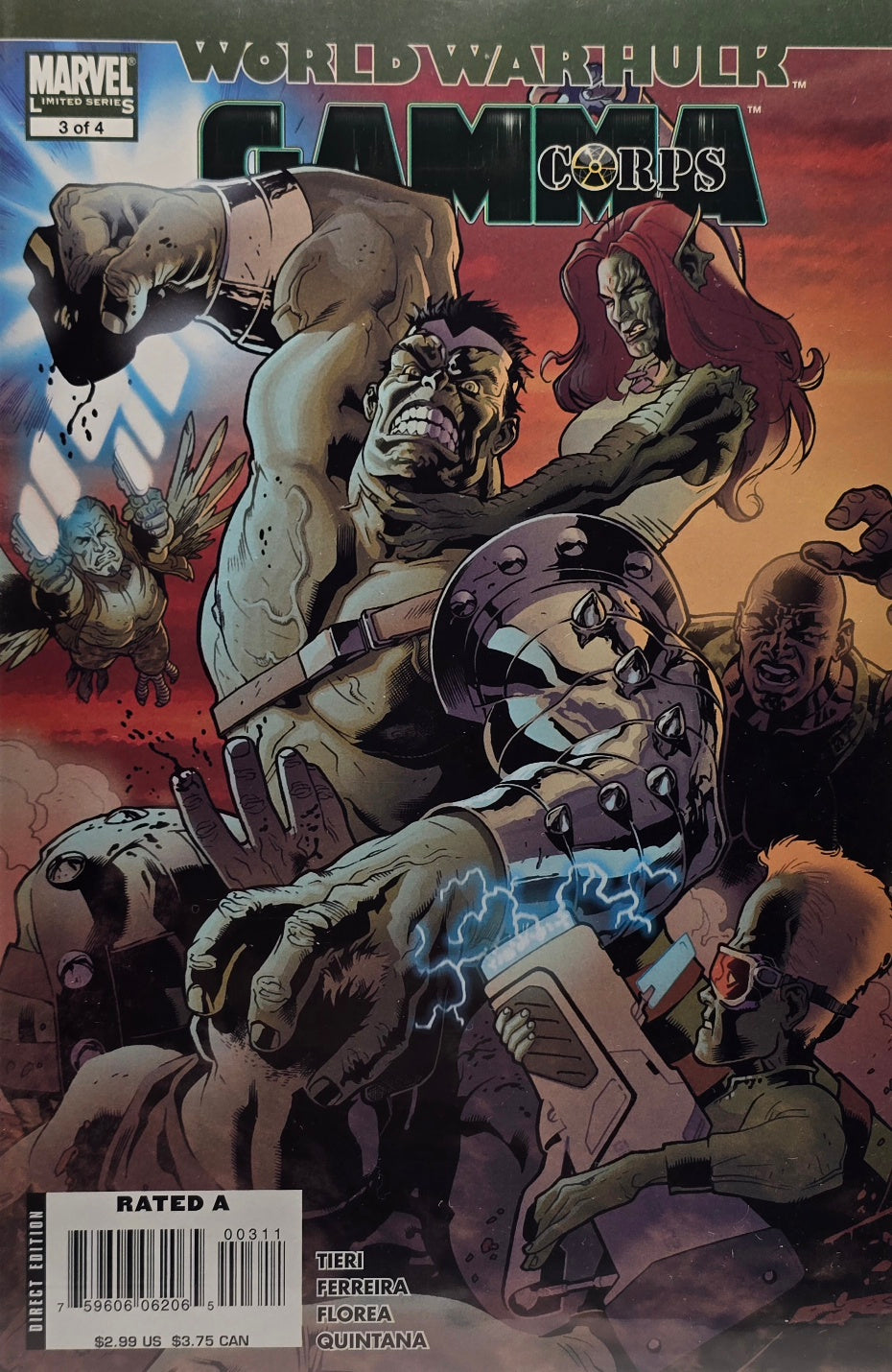 World War Hulk: Gamma Corps #3 — Part 3 of 4 (2007)
