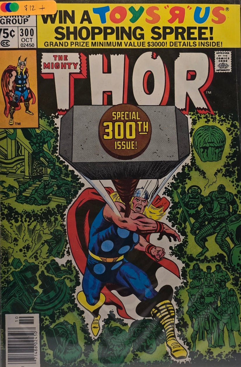The Mighty Thor #300 (Marvel Comics Group) — Special 300th Issue! — 75¢ — October
