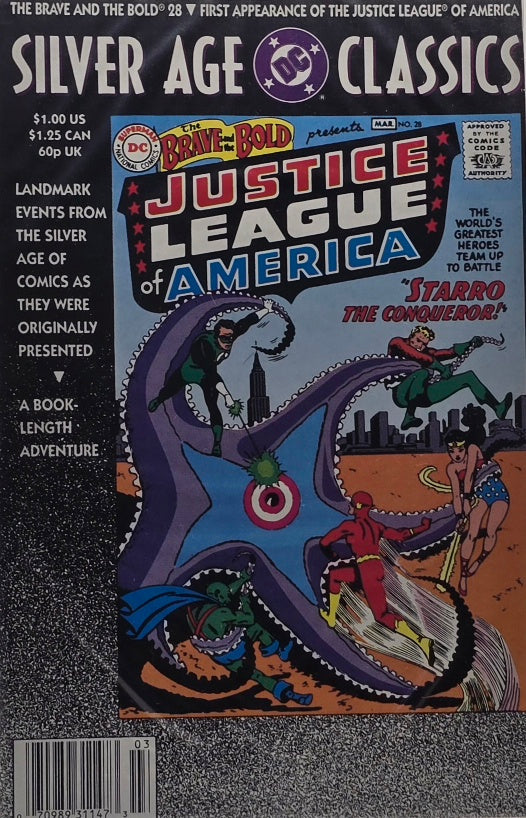 DC Silver Age Classics: The Brave and the Bold #28 — 1st Appearance of the Justice League of America (DC Comics)