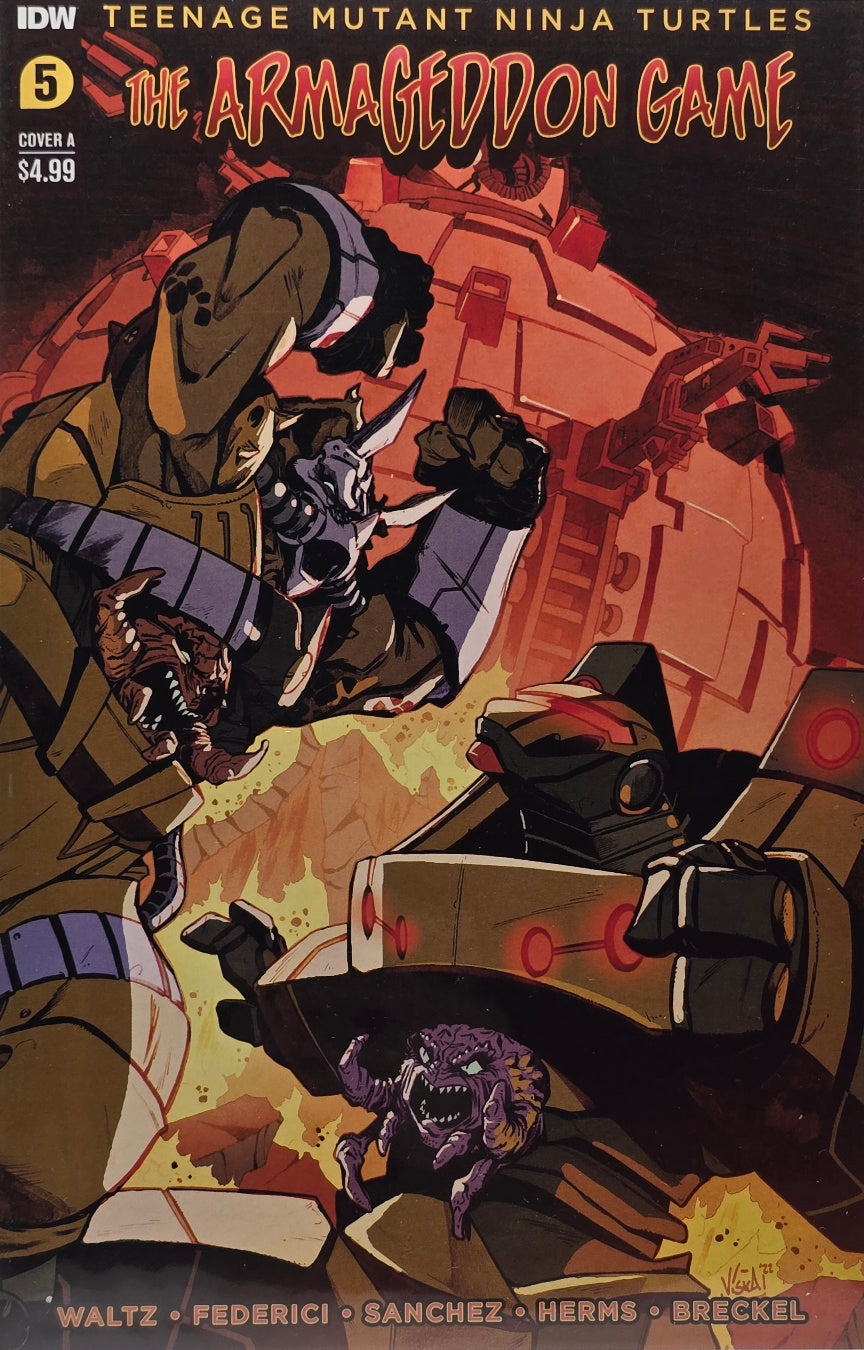 Teenage Mutant Ninja Turtles: The Armageddon Game #5 (Cover A)