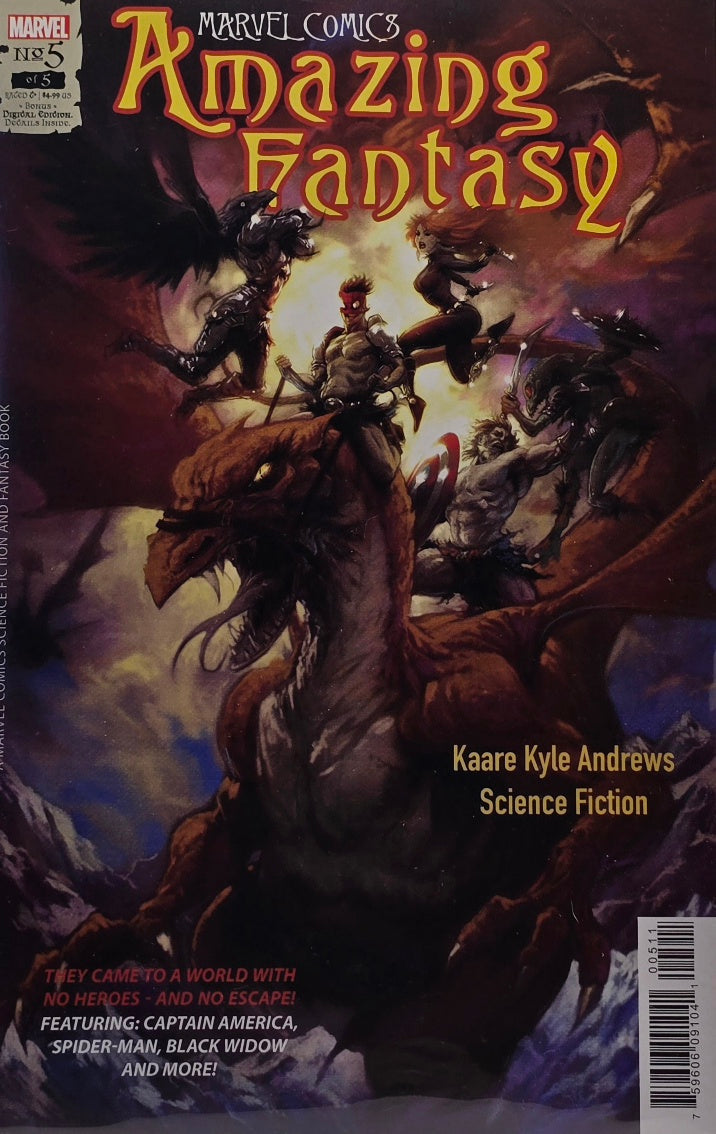 Amazing Fantasy #5 of 5 (Marvel Comics, 2021) — Kaare Kyle Andrews