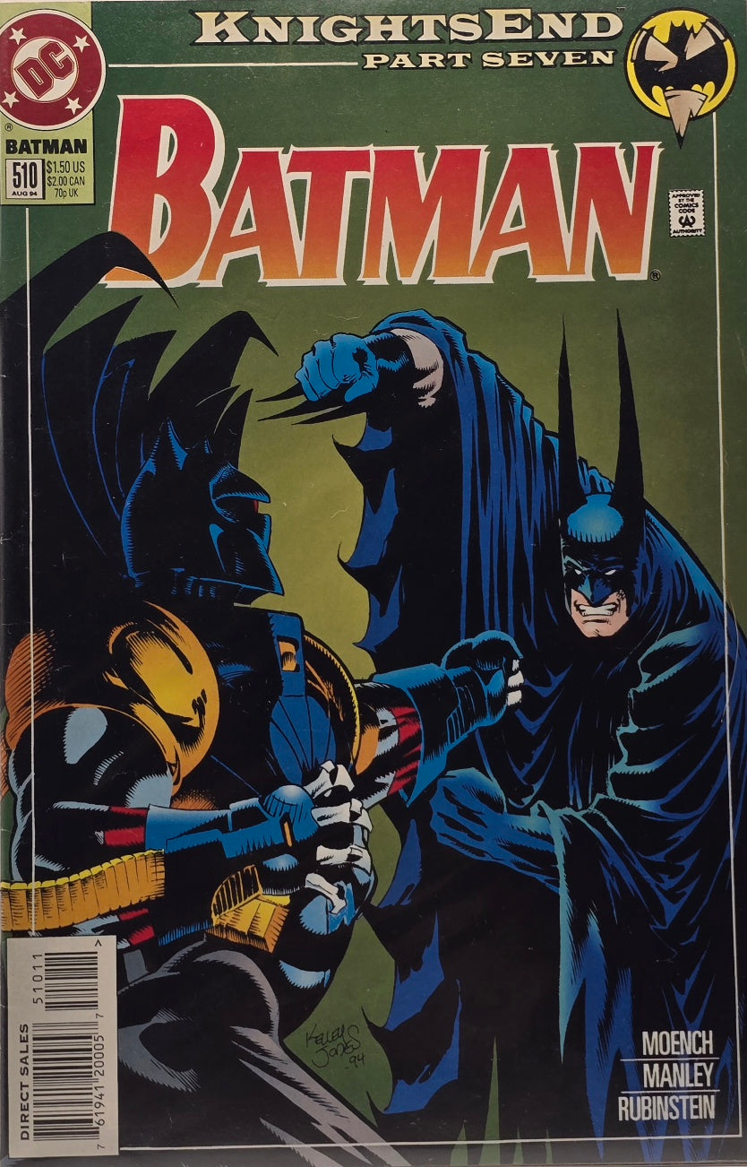 Batman #510 — KnightsEnd Part Seven (August 1994)