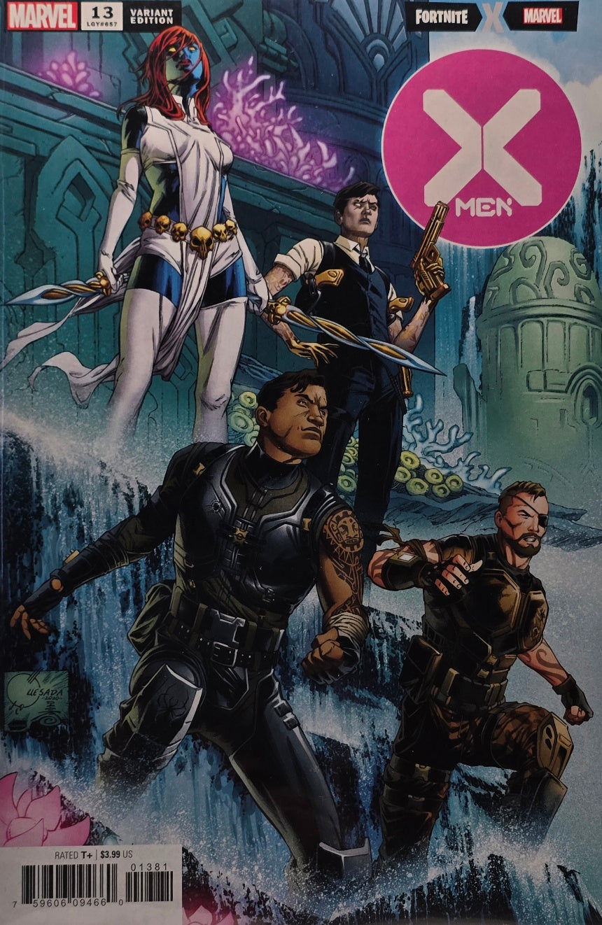 X-Men #13 — Fortnite × Marvel Variant Edition (Marvel Comics) — Mystique & Usada Cover