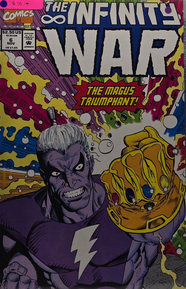 The Infinity War #6 (Marvel Comics, November 1992) — The Magus Triumphant!