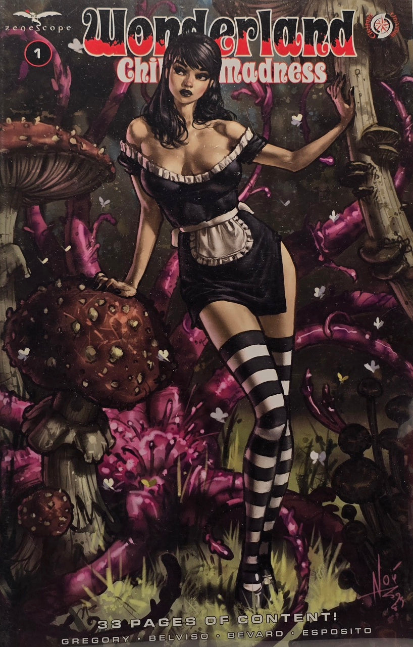 Wonderland: Children of Madness #1 (Zenescope Entertainment) — Gregory, Belviso, Bevard & Esposito