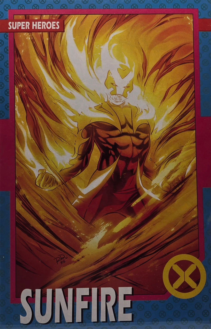 X-Men #14 (Sunfire Trading Card Variant)