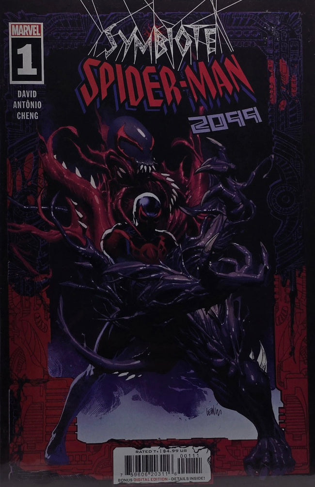 Symbiote Spider-Man: 2099 #1 (Marvel — David / Antônio / Cheng)
