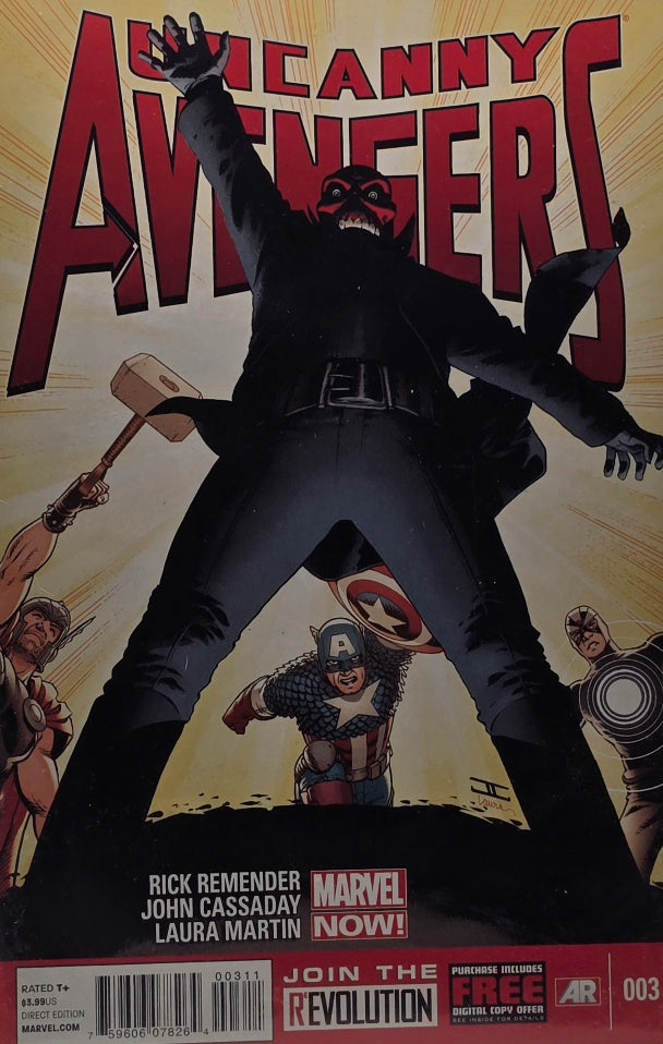 Uncanny Avengers #3 — Remender / Cassaday / Martin — Marvel Now! (Marvel Comics)