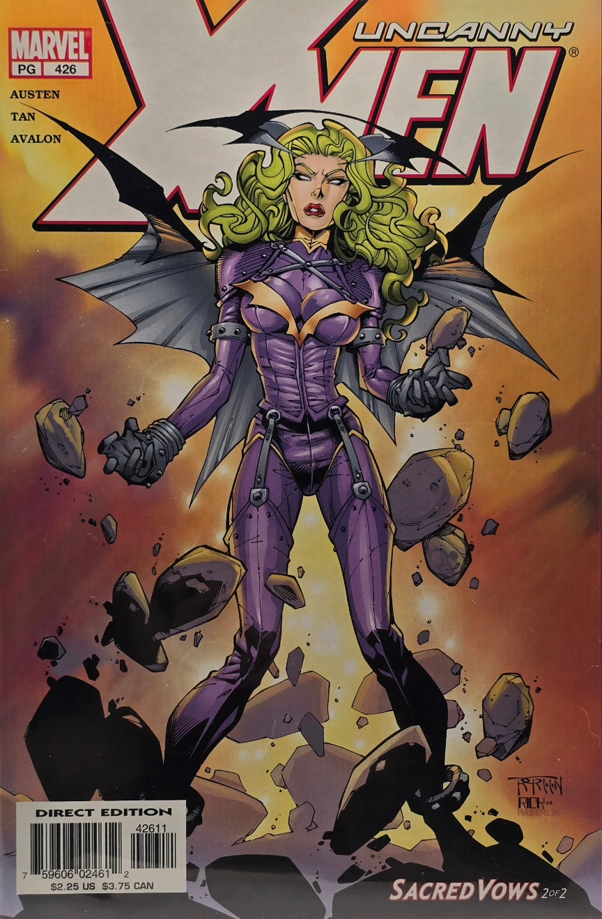 Uncanny X-Men #426 (Marvel) — “Sacred Vows: Part 2 of 2” — Austen / Tan / Avalon — Direct Edition