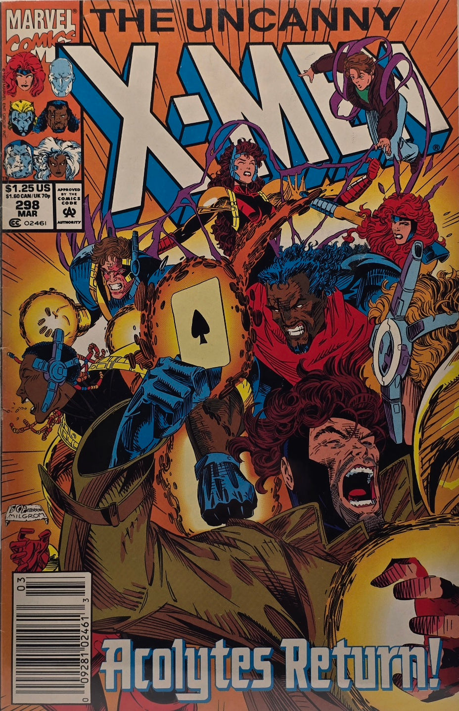 Uncanny X-Men #298 — Acolytes Return! (March 1993)