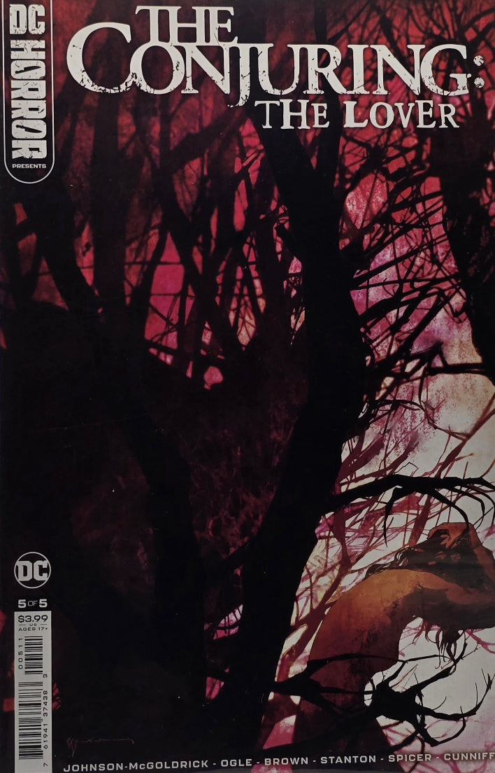 DC Horror Presents: The Conjuring: The Lover #5 of 5 — Johnson-McGoldrick / Ogle / Brown / Stanton / Spicer / Gunniff (DC Comics)