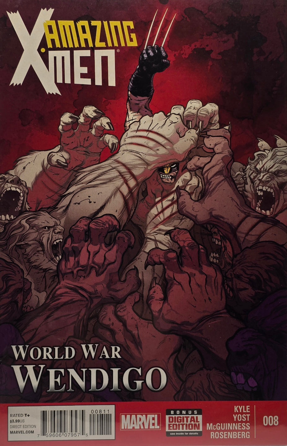 Amazing X-Men #8 — World War Wendigo: Part 3 (2014)pe