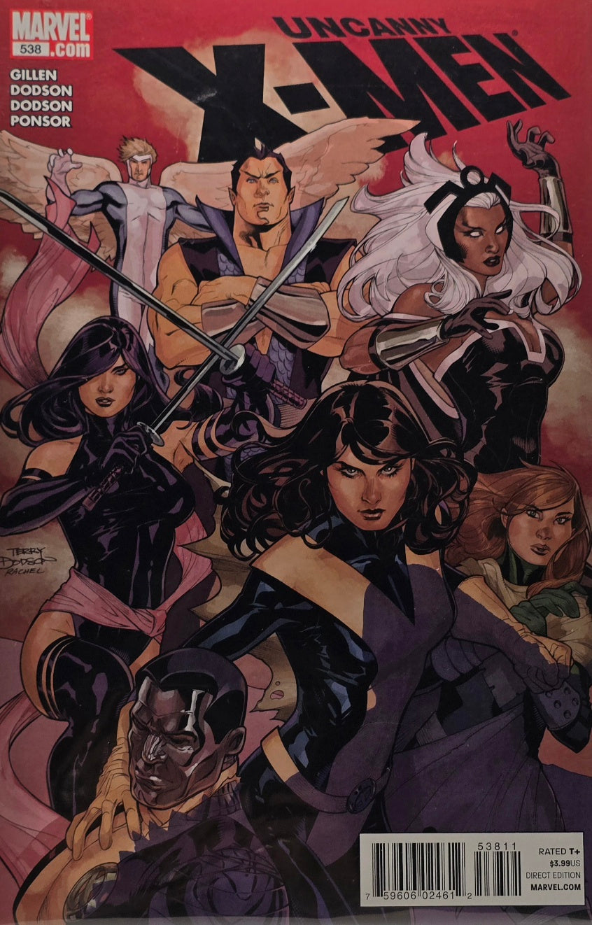 Uncanny X-Men #538 (Marvel) — Gillen / Terry Dodson / Rachel Dodson / Ponsor — Direct Edition