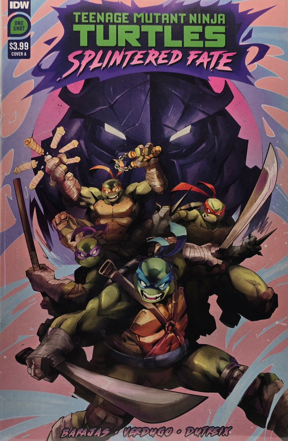 Teenage Mutant Ninja Turtles: Splintered Fate — One Shot, Cover A (IDW Publishing)ready