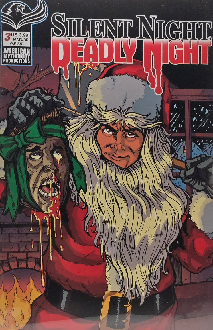 Silent Night, Deadly Night #3 — Mature Variant (American Mythology Productions)