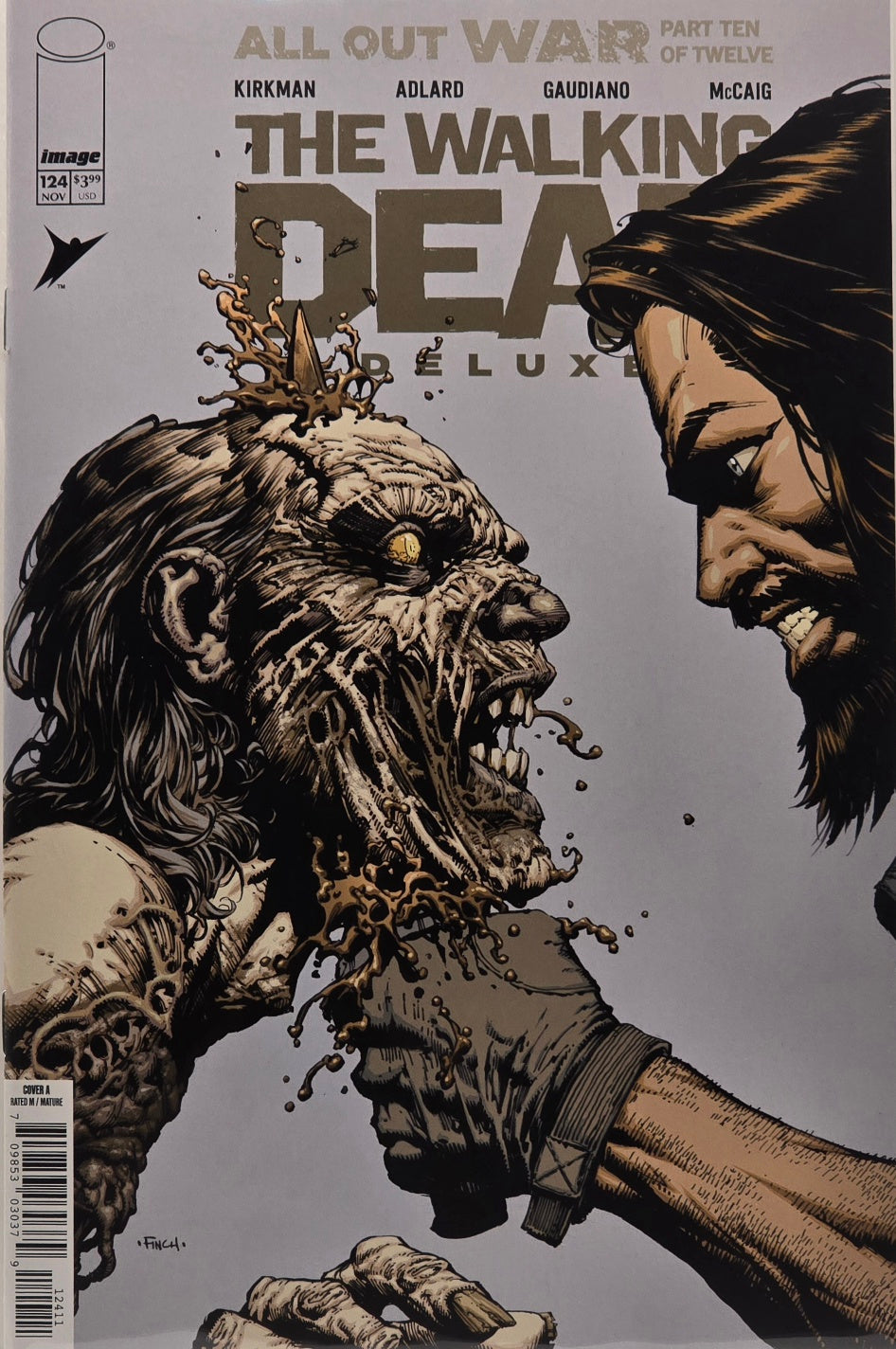 The Walking Dead Deluxe #124 – Cover A (Finch Variant)