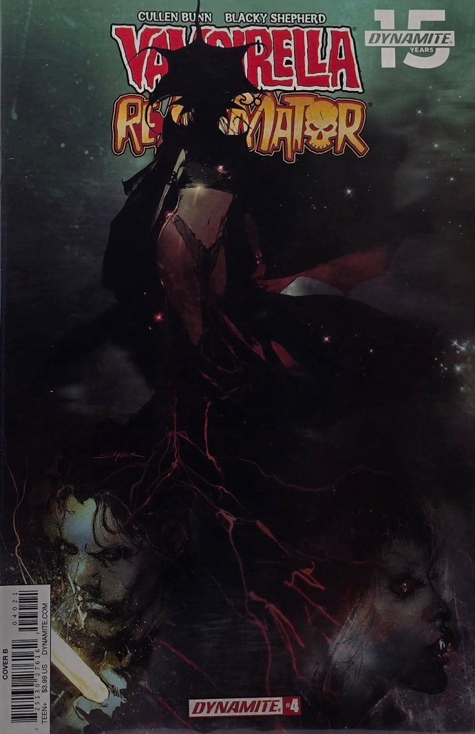 Vampirella vs. Reanimator #4 Cover B Variant (Dynamite) — Bunn & Shepherd