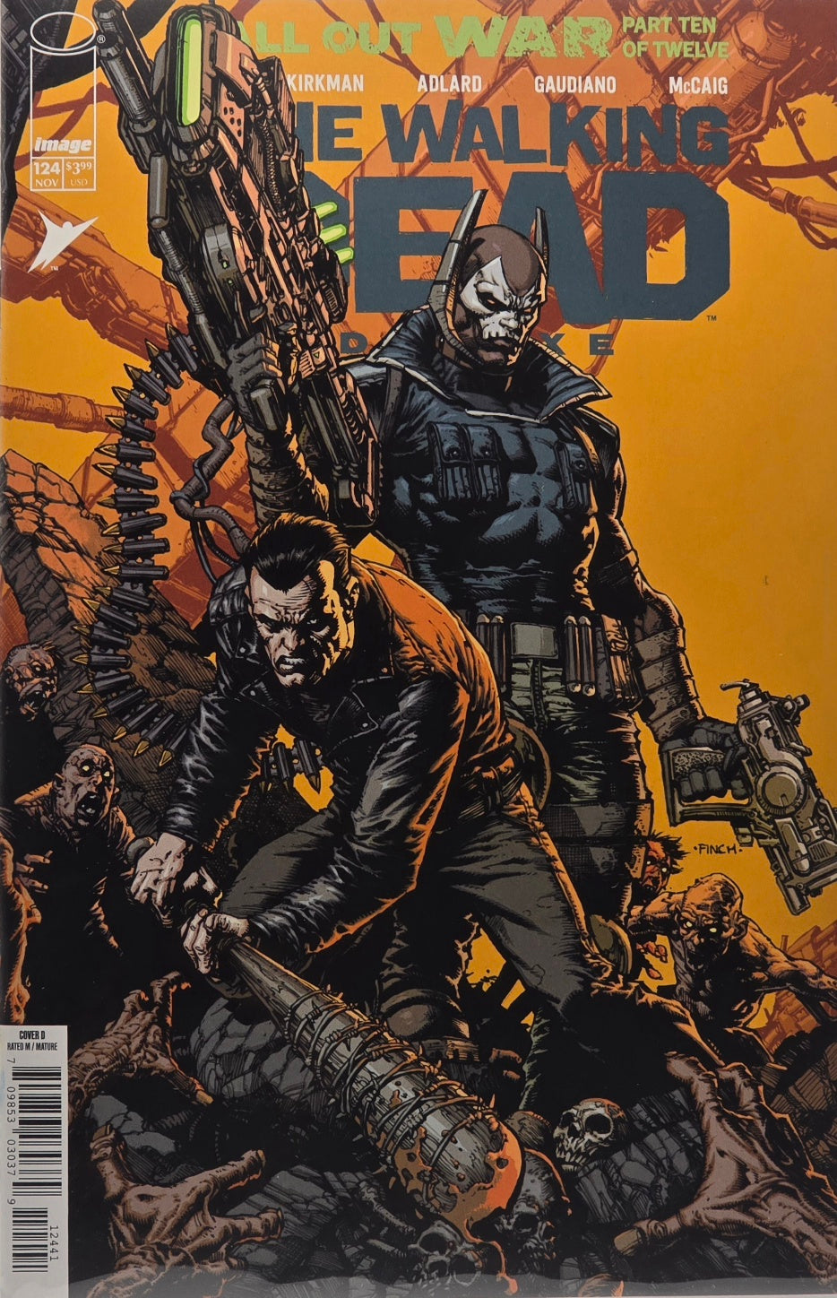 The Walking Dead Deluxe #124 – Cover D (Finch Variant)