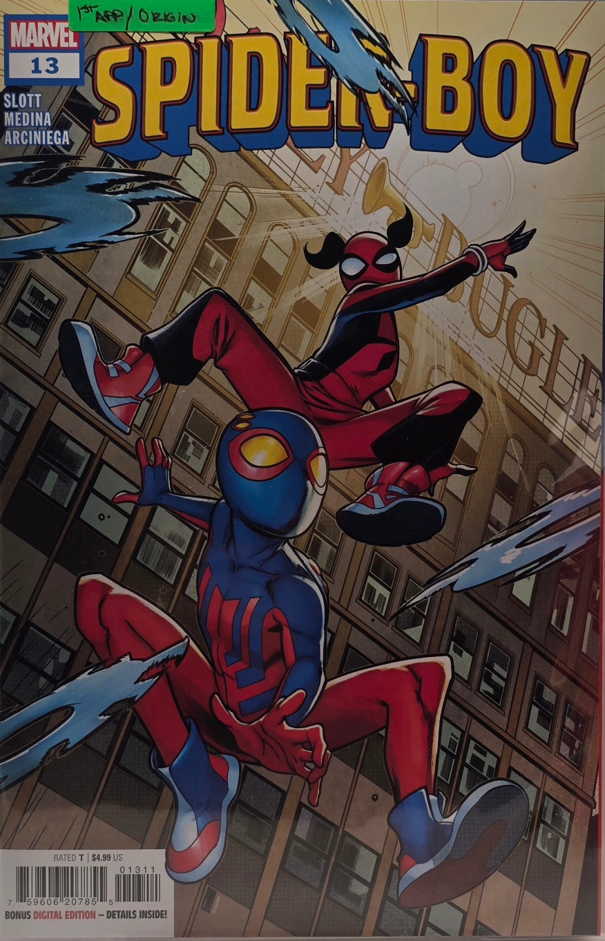 Spider-Boy #13 (Marvel Comics) — 1st Appearance & Origin — Slott, Medina & Arciniega