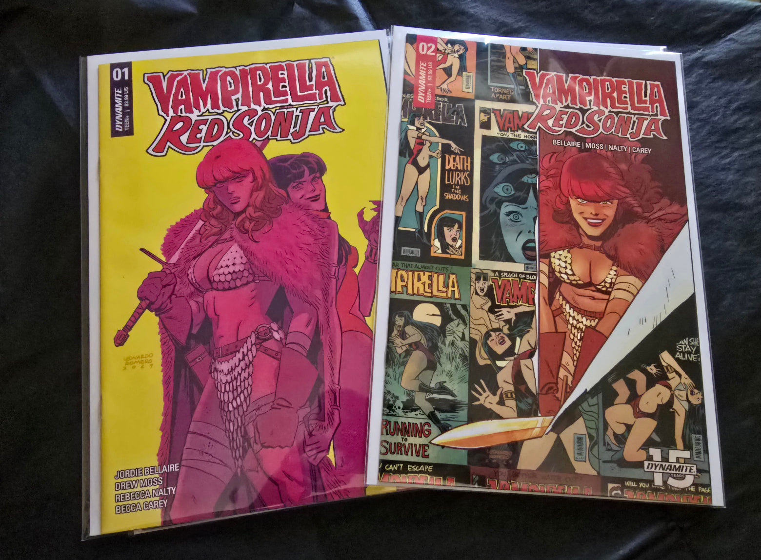 Vampirella / Red Sonja Comic Lot (4 Comics)
