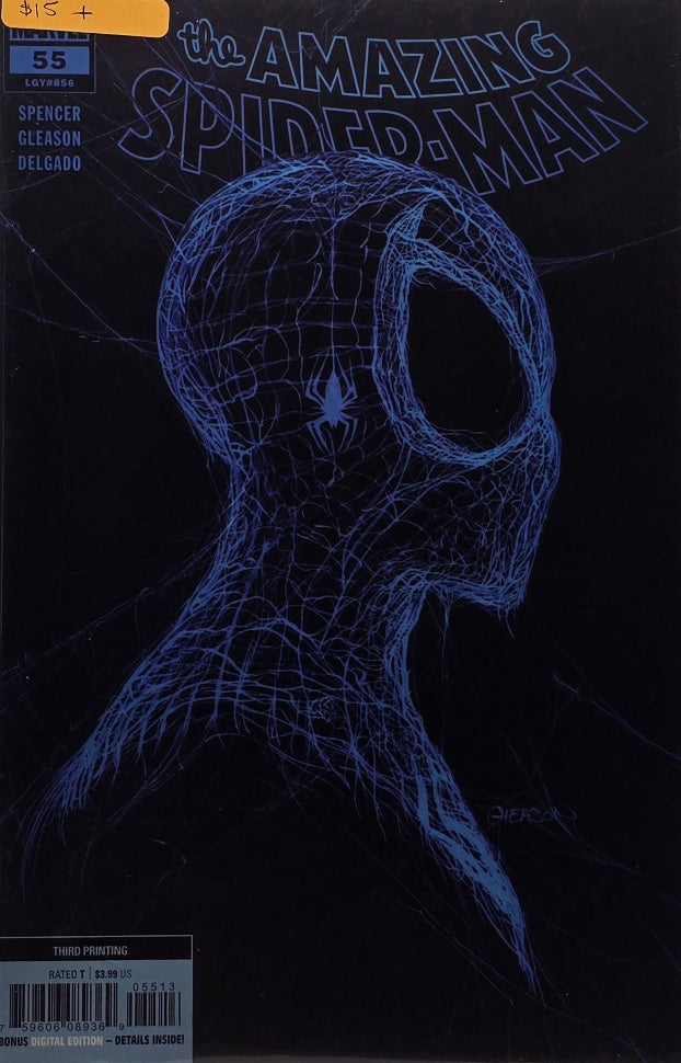 Amazing Spider-Man #55 — Third Printing (LGY #856 — Spencer/Gleason/Delgado — Marvel)