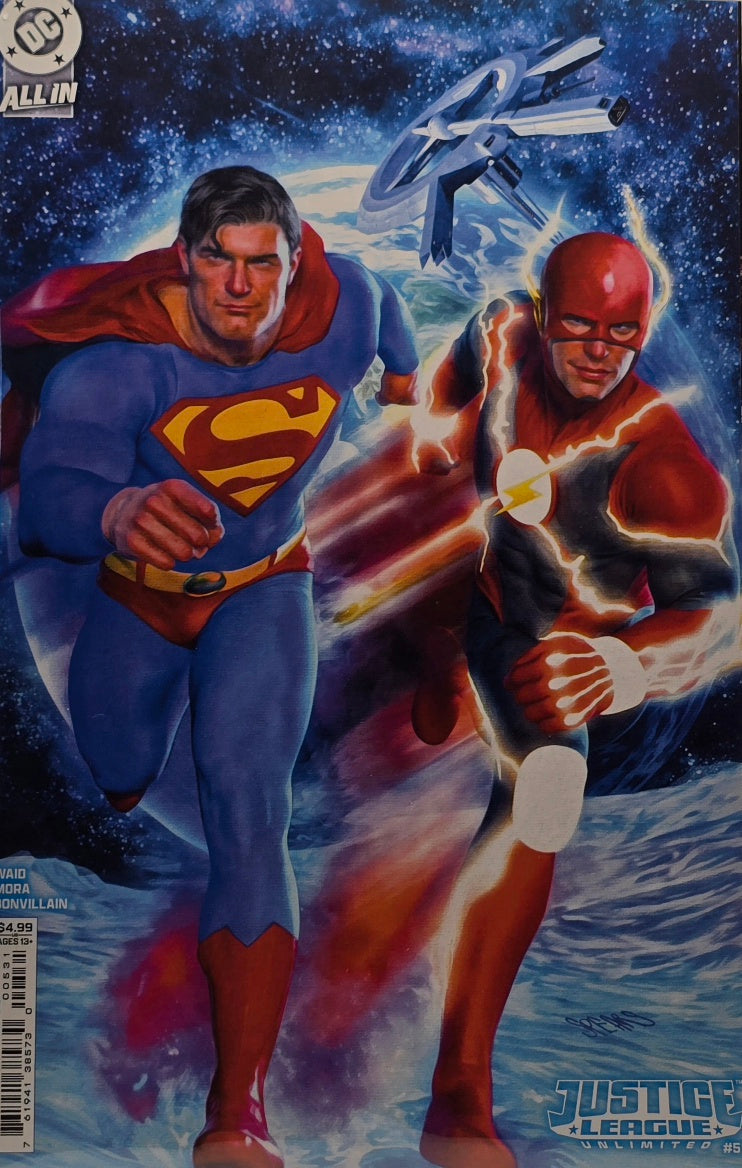 Justice League Unlimited #5 — DC All In (Waid/Mora/Bonvillain)