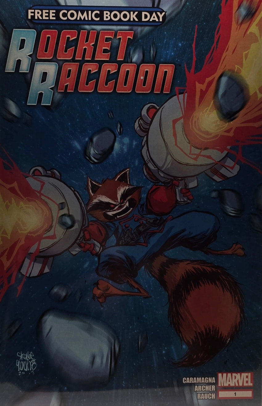 Rocket Raccoon — Free Comic Book Day Special (Marvel Comics) — Caramagna, Archer & Rauch — FCBD