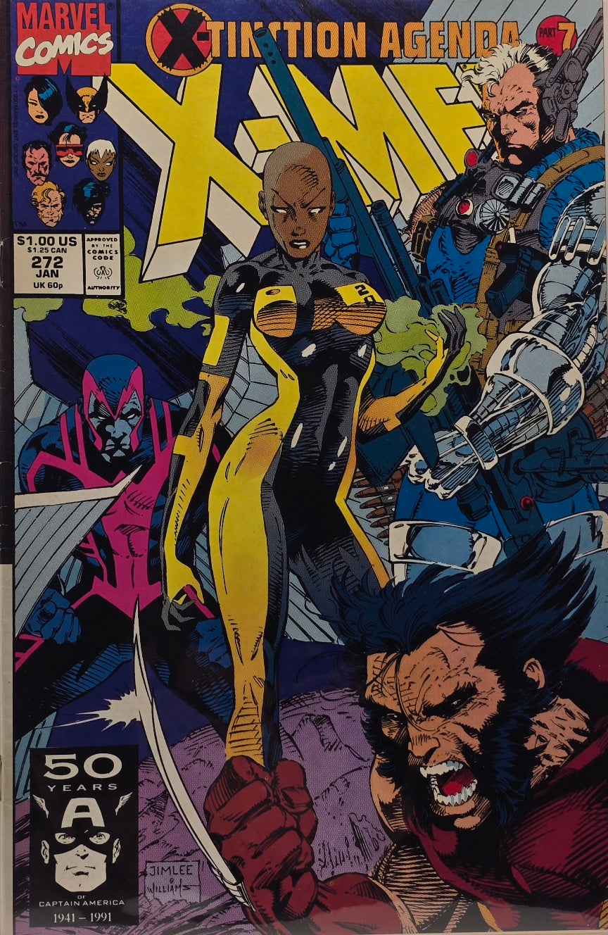 X-Men #272 — X-Tinction Agenda Part 7! (January 1991)