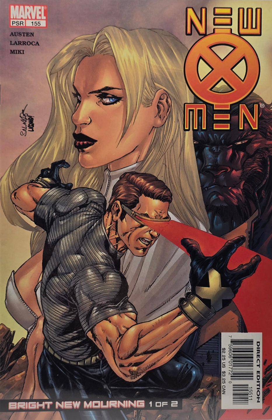New X-Men #155 — Bright New Mourning Part 1 of 2 (2004)