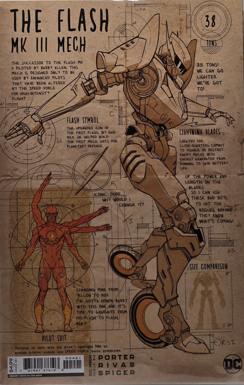 DC: Mech #3 (Variant Cover)