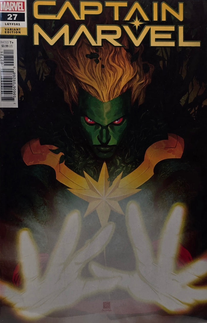 Captain Marvel #27 — Variant Edition (Marvel Comics, LGY#161) — Dark Corrupted Cover