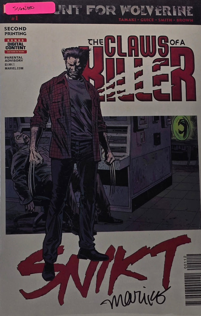 Hunt for Wolverine: Claws of a Killer #1 — Signed — Second Printing (Marvel)