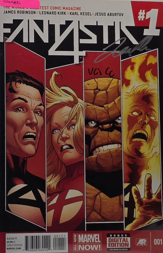 Fantastic Four #1 — Signed (Marvel NOW!, 2013) — Digital Edition