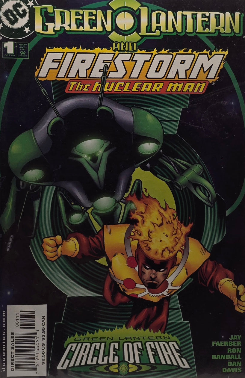 Green Lantern and Firestorm: The Nuclear Man #1 (DC Comics) — Circle of Fire — Faerber / Ron / Randall / Dan / Davis