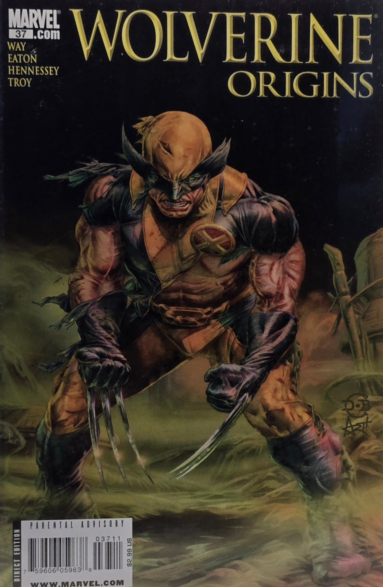 Wolverine: Origins #37 (Marvel Comics) — Way, Eaton, Hennessy & Troy