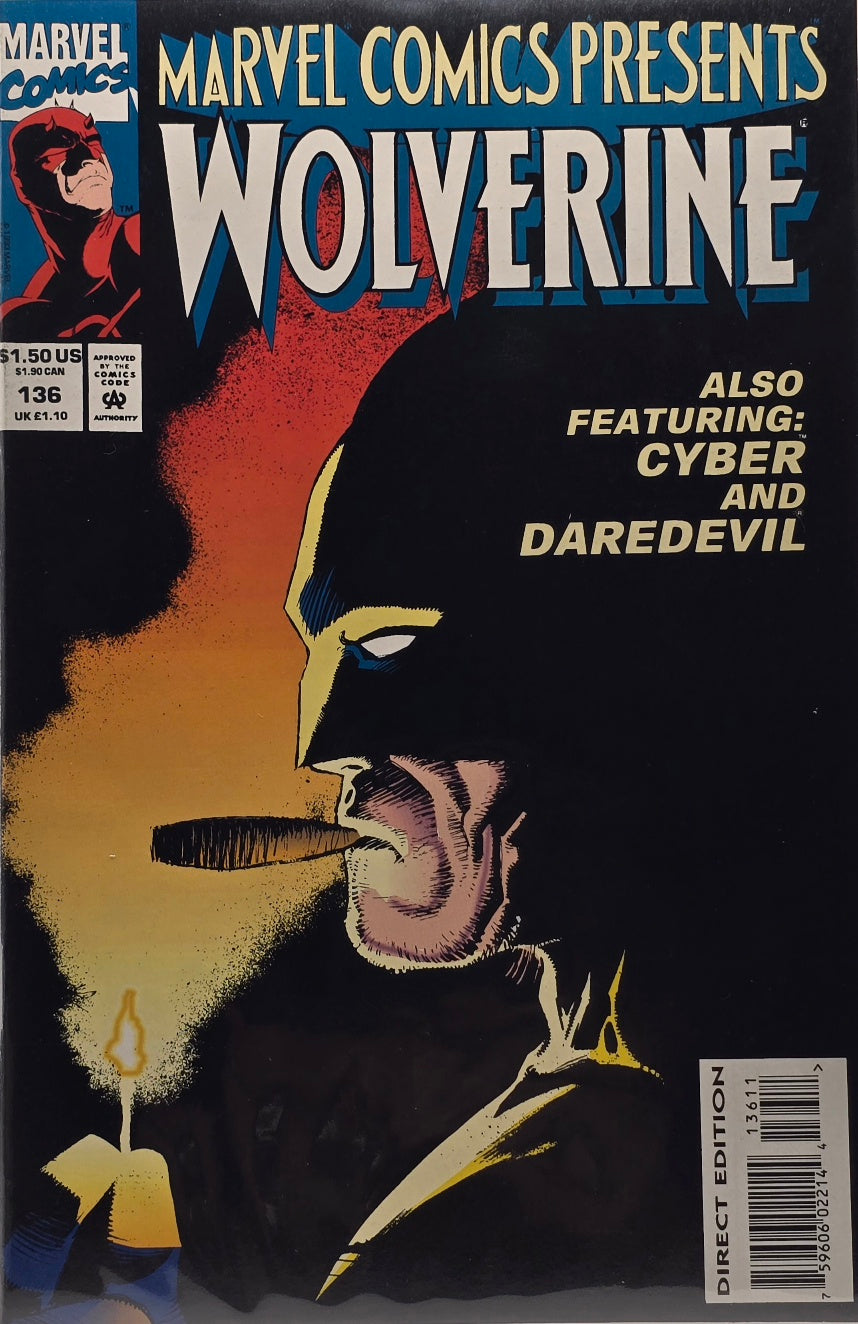 Marvel Comics Presents #136 — Wolverine, Cyber & Daredevil (1993)